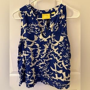 Maeve size 12 tank. Royal and white.